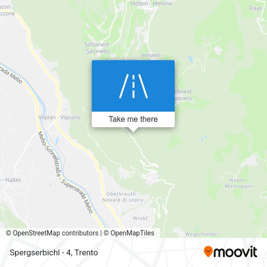Spergserbichl - 4 map