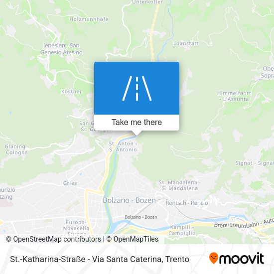 St.-Katharina-Straße - Via Santa Caterina map