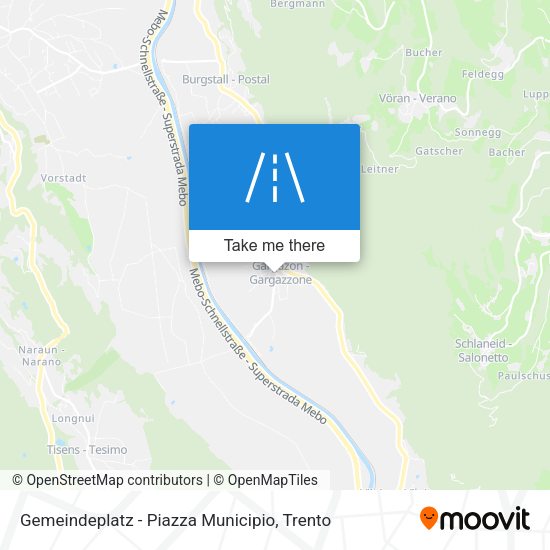Gemeindeplatz - Piazza Municipio map