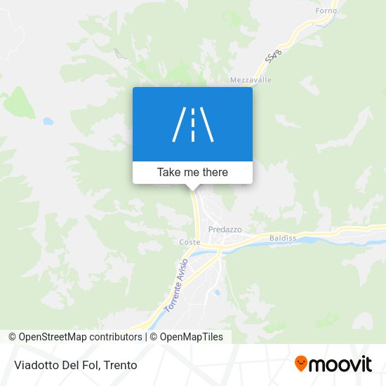 Viadotto Del Fol map