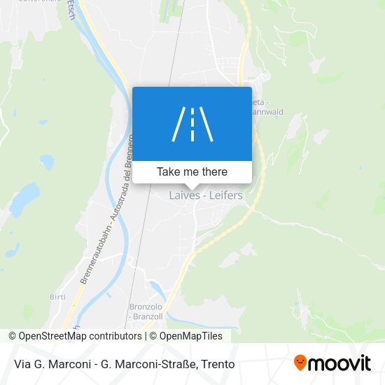 Via G. Marconi - G. Marconi-Straße map