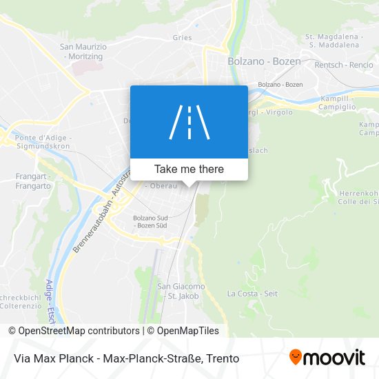 Via Max Planck - Max-Planck-Straße map
