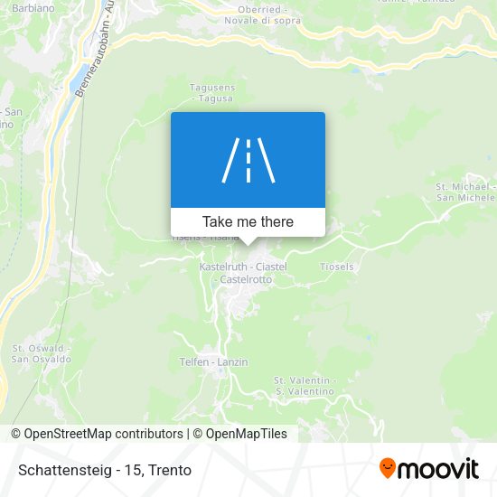 Schattensteig - 15 map