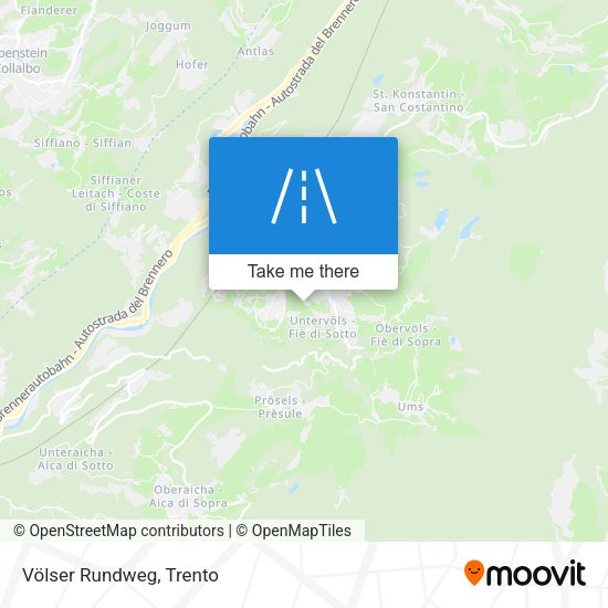 Völser Rundweg map