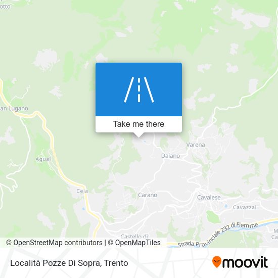 Località Pozze Di Sopra map