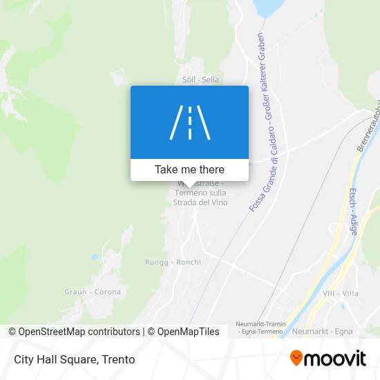City Hall Square map