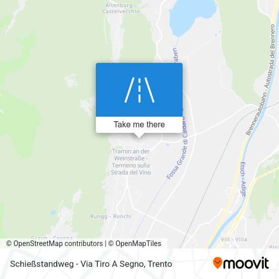 Schießstandweg - Via Tiro A Segno map