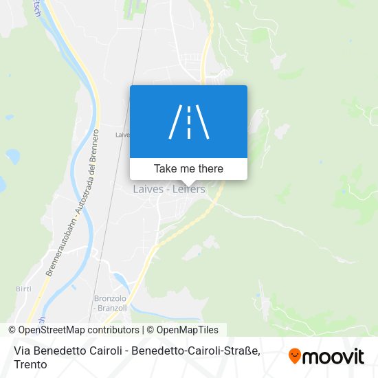 Via Benedetto Cairoli - Benedetto-Cairoli-Straße map