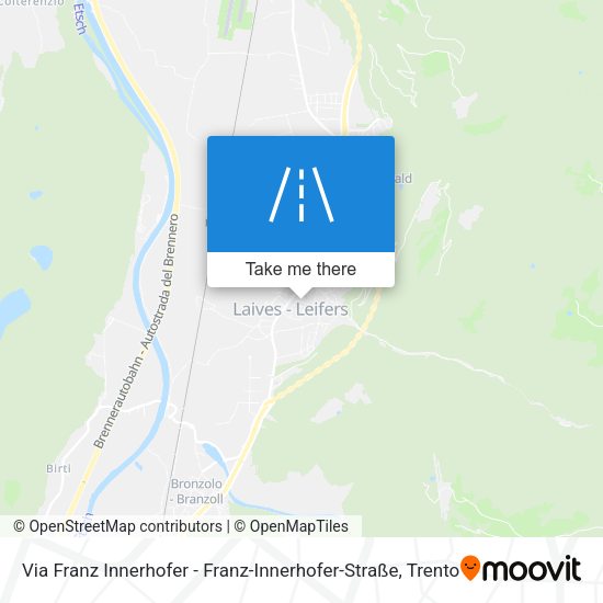 Via Franz Innerhofer - Franz-Innerhofer-Straße map