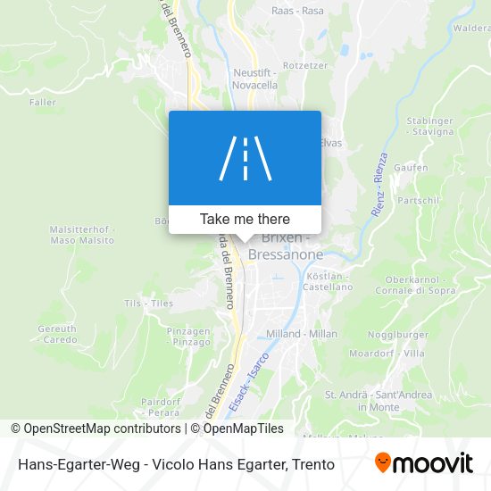 Hans-Egarter-Weg - Vicolo Hans Egarter map