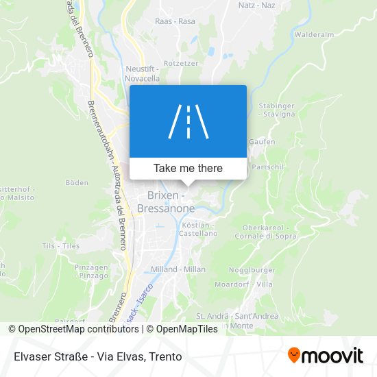Elvaser Straße - Via Elvas map