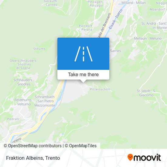 Fraktion Albeins map