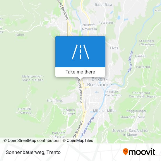 Sonnenbauerweg map