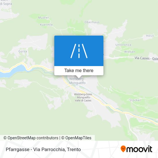 Pfarrgasse - Via Parrocchia map