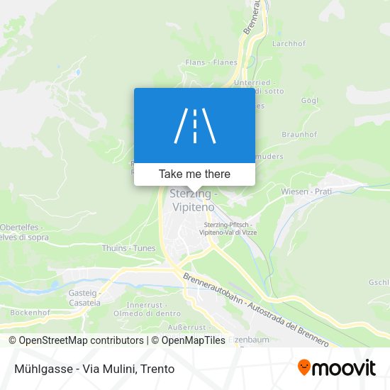 Mühlgasse - Via Mulini map