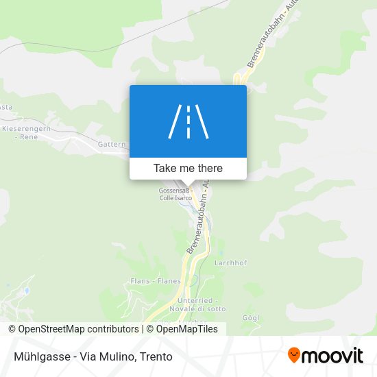 Mühlgasse - Via Mulino map