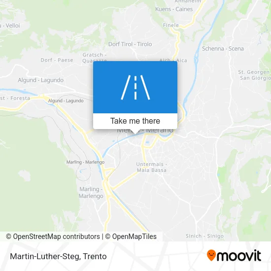 Martin-Luther-Steg map