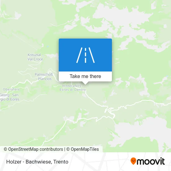 Holzer - Bachwiese map