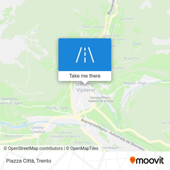 Piazza Città map