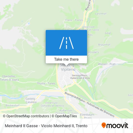 Meinhard II Gasse - Vicolo Meinhard II map