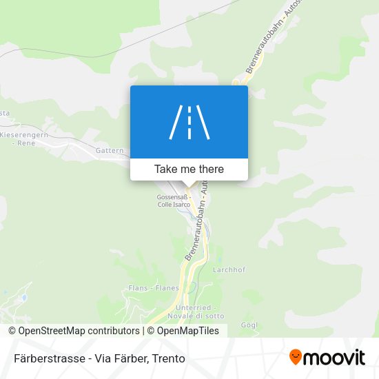 Färberstrasse - Via Färber map
