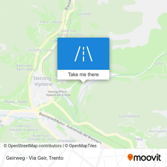 Geirweg - Via Geir map