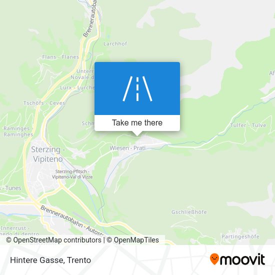 Hintere Gasse map