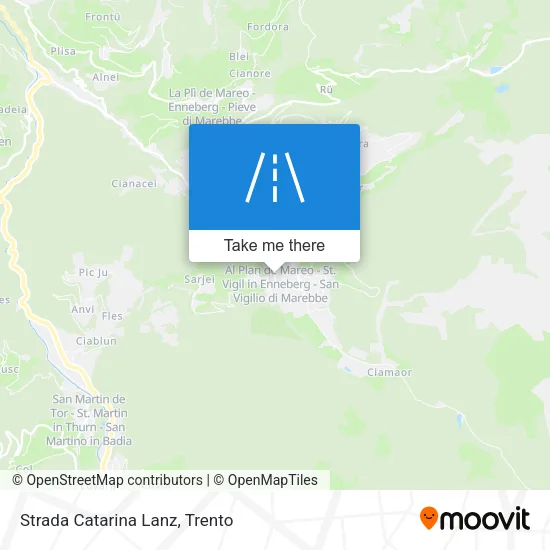 Strada Catarina Lanz map