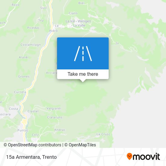 15a Armentara map