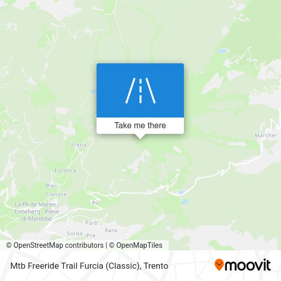 Mtb Freeride Trail Furcia (Classic) map