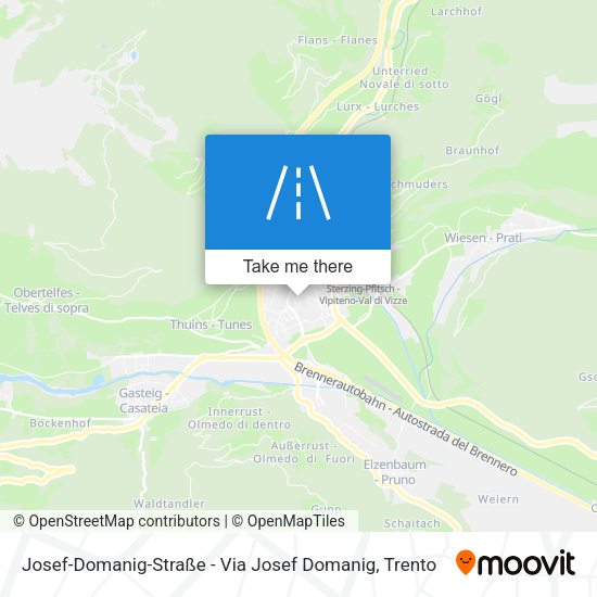 Josef-Domanig-Straße - Via Josef Domanig map