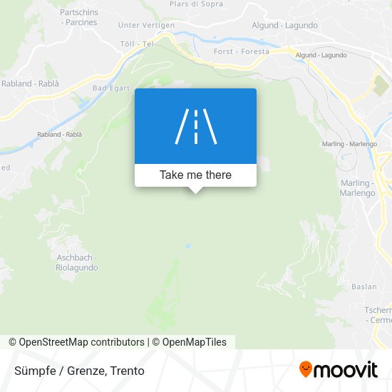Sümpfe / Grenze map
