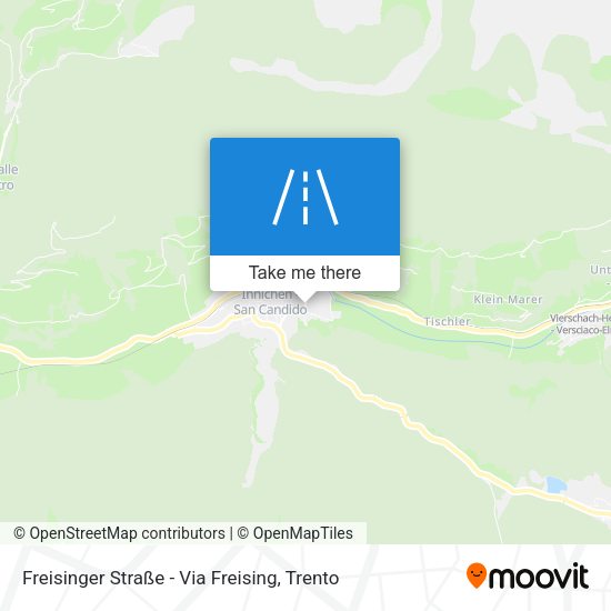 Freisinger Straße - Via Freising map
