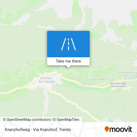 Kranzhofweg - Via Kranzhof map