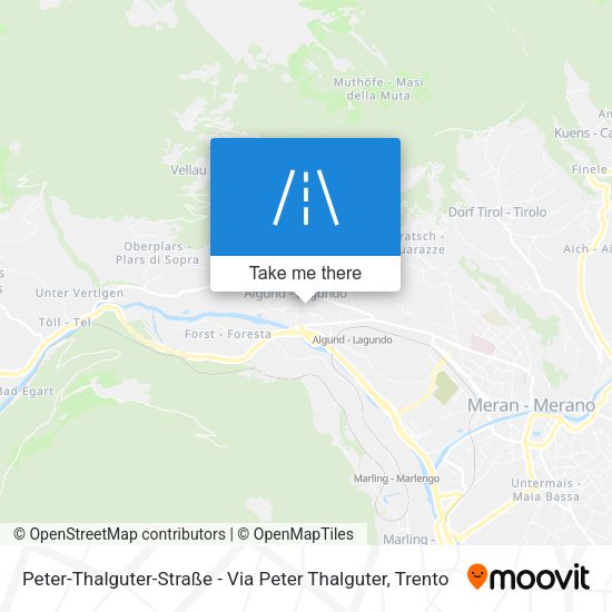 Peter-Thalguter-Straße - Via Peter Thalguter map