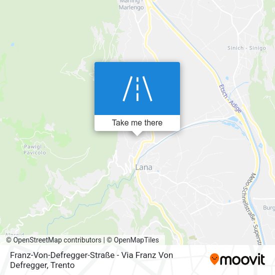 Franz-Von-Defregger-Straße - Via Franz Von Defregger map