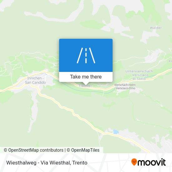 Wiesthalweg - Via Wiesthal map