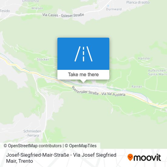 Josef-Siegfried-Mair-Straße - Via Josef Siegfried Mair map