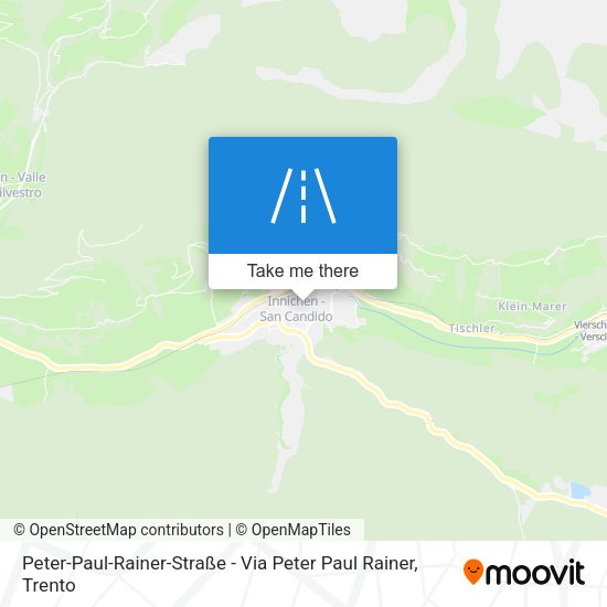 Peter-Paul-Rainer-Straße - Via Peter Paul Rainer map