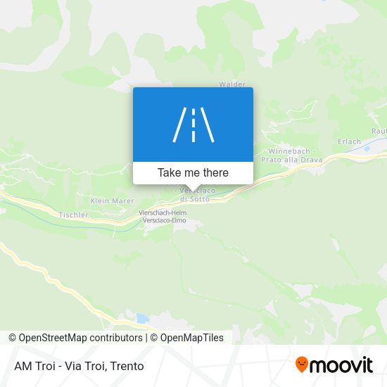 AM Troi - Via Troi map