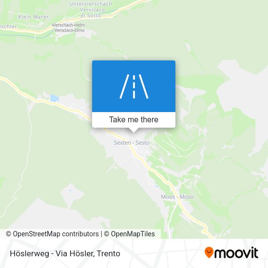 Höslerweg - Via Hösler map