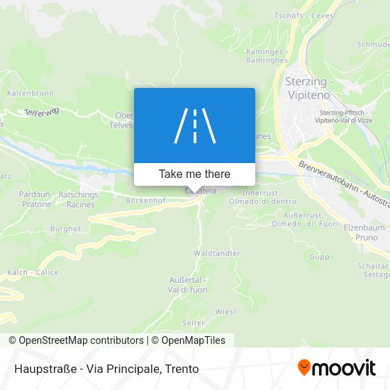 Haupstraße - Via Principale map