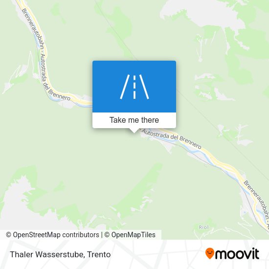Thaler Wasserstube map