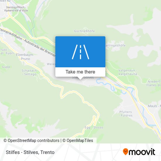 Stilfes - Stilves map