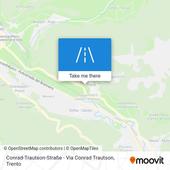 Conrad-Trautson-Straße - Via Conrad Trautson map