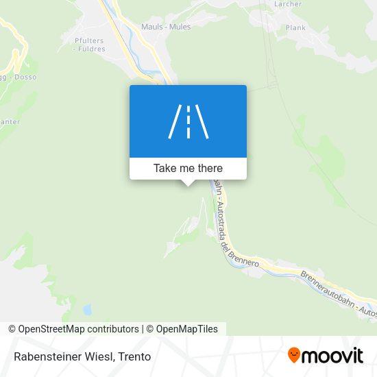 Rabensteiner Wiesl map
