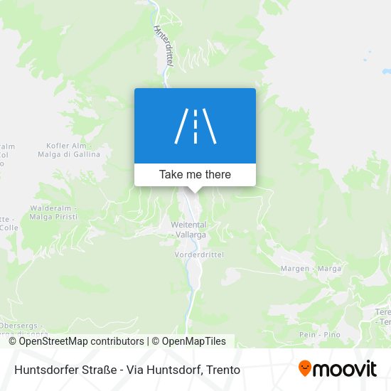 Huntsdorfer Straße - Via Huntsdorf map
