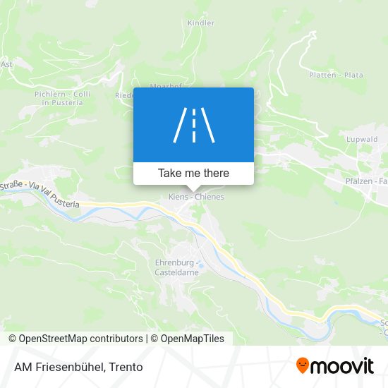 AM Friesenbühel map