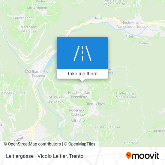Leitlergasse - Vicolo Leitler map