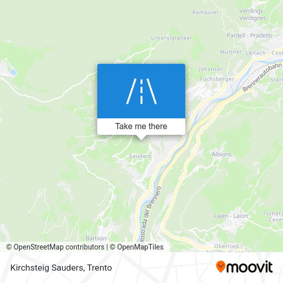 Kirchsteig Sauders map